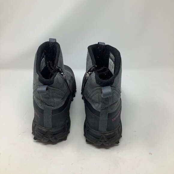 Merrell women's hiking boots 11 Thermo Snowdrift Zip Mid Shell grey insulated - Picture 8 of 11